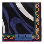 Zijden sjaal met Marmo en Orchidee Print Emilio Pucci , Multicolor , D...