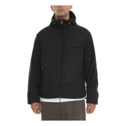 Puffer Jacket Emporio Armani , Black , Heren