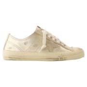 Leather sneakers Golden Goose , Yellow , Dames