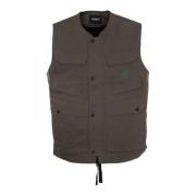 Mouwloos vest met V-hals Carhartt Wip , Gray , Heren