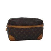 Pre-owned Canvas louis-vuitton-bags Louis Vuitton Vintage , Brown , Da...