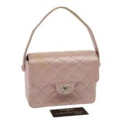 Pre-owned Canvas chanel-bags Chanel Vintage , Pink , Dames