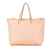 Pre-owned Canvas totes Fendi Vintage , Pink , Dames