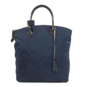 Pre-owned Fabric louis-vuitton-bags Louis Vuitton Vintage , Blue , Dam...