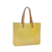 Pre-owned Leather louis-vuitton-bags Louis Vuitton Vintage , Yellow , ...