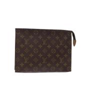 Pre-owned Canvas louis-vuitton-bags Louis Vuitton Vintage , Brown , Da...