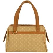 Pre-owned Fabric louis-vuitton-bags Louis Vuitton Vintage , Beige , Da...