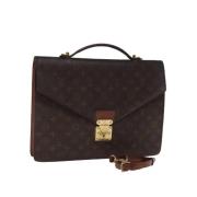 Pre-owned Canvas louis-vuitton-bags Louis Vuitton Vintage , Brown , Da...