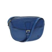 Pre-owned Leather louis-vuitton-bags Louis Vuitton Vintage , Blue , Da...