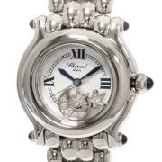 Pre-owned Metal watches Chopard Pre-owned , White , Dames