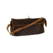 Pre-owned Canvas louis-vuitton-bags Louis Vuitton Vintage , Beige , Da...