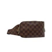 Pre-owned Canvas louis-vuitton-bags Louis Vuitton Vintage , Brown , Da...