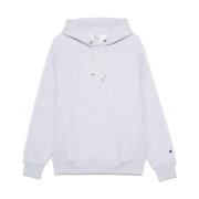 Grijze Hoodie Jersey Textuur Champion , Gray , Heren