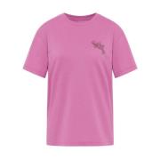 Relaxte T-shirt Lee , Pink , Dames