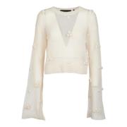 Licht Gebreide Trui Collectie Rotate Birger Christensen , White , Dame...