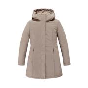 Stijlvolle Winterjas voor Mannen RefrigiWear , Beige , Dames