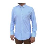 Elegante Shirt met Stretchstof Liu Jo , Blue , Heren