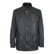 Duke Wax Jacket voor Mannen Barbour , Green , Heren