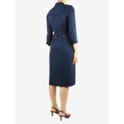 Pre-owned Fabric dresses Burberry Vintage , Blue , Dames