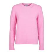 Stijlvolle Girocollo Sweaters Saint Barth , Pink , Dames