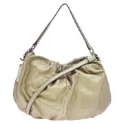 Pre-owned Leather handbags Dolce & Gabbana Pre-owned , Beige , Dames