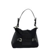 Pre-owned Nylon shoulder-bags Givenchy Pre-owned , Black , Dames