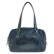 Pre-owned Canvas prada-bags Prada Vintage , Black , Dames