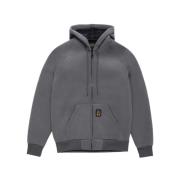 Hoodie met rits voor mannen RefrigiWear , Gray , Heren