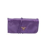 Pre-owned Satin prada-bags Prada Vintage , Purple , Dames