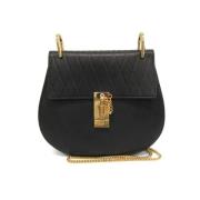 Pre-owned Leather shoulder-bags Chloé Pre-owned , Black , Dames