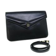 Pre-owned Leather shoulder-bags Givenchy Pre-owned , Black , Dames