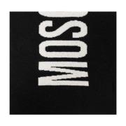 Winter Scarves Moschino , Black , Unisex