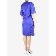 Pre-owned Viscose dresses Celine Vintage , Blue , Dames