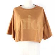 Pre-owned Cotton tops Chloé Pre-owned , Orange , Dames