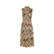 Elegante Jurk voor Vrouwen Liu Jo , Brown , Dames