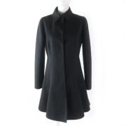 Pre-owned Canvas outerwear Valentino Vintage , Black , Dames