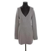 Pre-owned Wool dresses Balenciaga Vintage , Gray , Dames