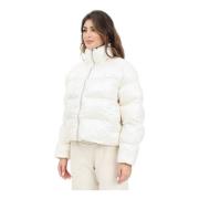 Witte gewatteerde jas voor vrouwen Puma , White , Dames