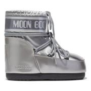 Laag Glance Zilver Icon Sneakers Moon Boot , Gray , Dames