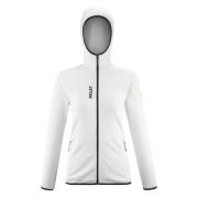 Foggy Dew Fleece Hoodie Millet , White , Dames