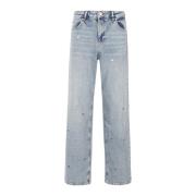 Eyelet Jeans voor stijlvolle outfits Essentiel Antwerp , Blue , Dames