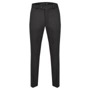 Comfortabele platte voorkant wollen stretchbroek Club OF Comfort , Bla...