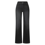 Dream Wide Authentic Mega Flex Jeans MAC , Gray , Dames