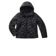 Heren Hooded Hamlet Puffer Jas Blauer , Black , Heren