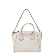 Pre-owned Leather shoulder-bags Givenchy Pre-owned , White , Dames