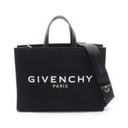 Pre-owned Leather handbags Givenchy Pre-owned , Black , Dames