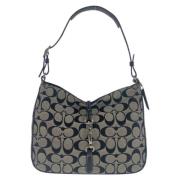 Pre-owned Canvas shoulder-bags Coach Pre-owned , Gray , Dames