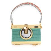 Pre-owned Suede shoulder-bags Dolce & Gabbana Pre-owned , Green , Dame...