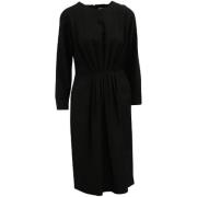 Pre-owned Wool dresses Dries van Noten Pre-owned , Black , Dames