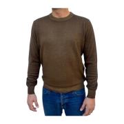 Ronde hals t-shirt Kangra , Brown , Heren